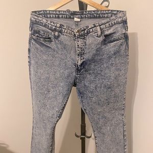 Acid Wash Jegging Size 16W